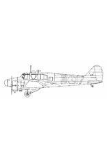 MBT Avro-Anson - Bauzeichnung Maßstab 1 : 25 (50.11.016)