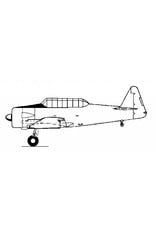 MBT North American Harvard II - Construction Drawing Scale 1 : 50 (50.12.003)