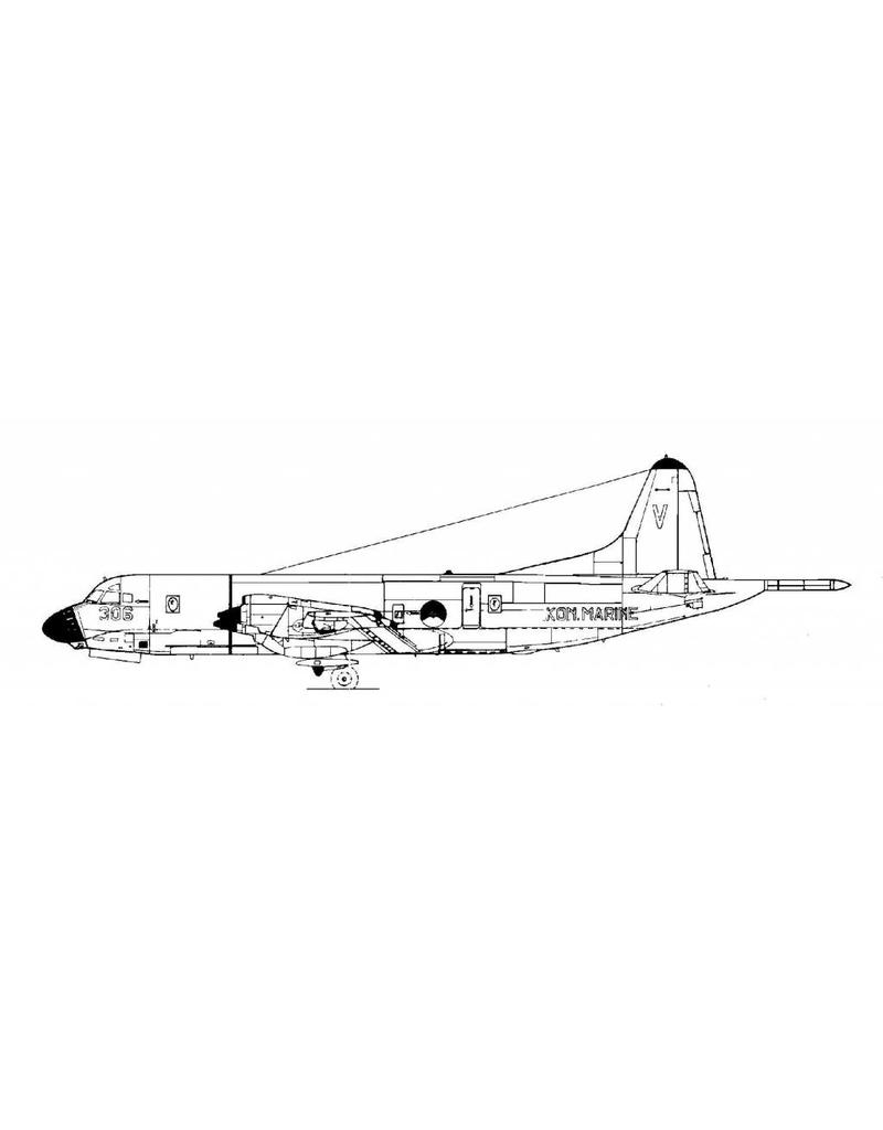 MBT Lockheed P 3C Orion - Bauzeichnung Maßstab 1 : 72 (50.12.006)