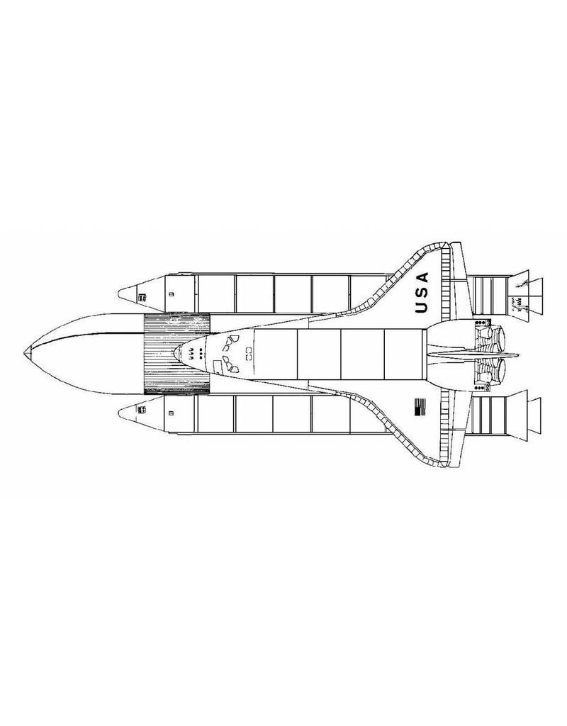MBT Ruimteveer Columbia - Bouwtekening Schaal 1 : 100 (50.20.001)