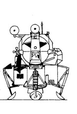 MBT Maanlander Lunar Module - Bouwtekening Schaal 1 : N/A (50.20.003)
