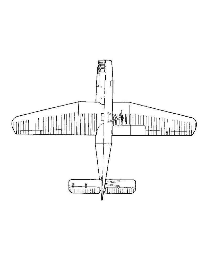 MBT Airspeed Horsa - Bauzeichnung Maßstab 1 : 2 (50.80.004)