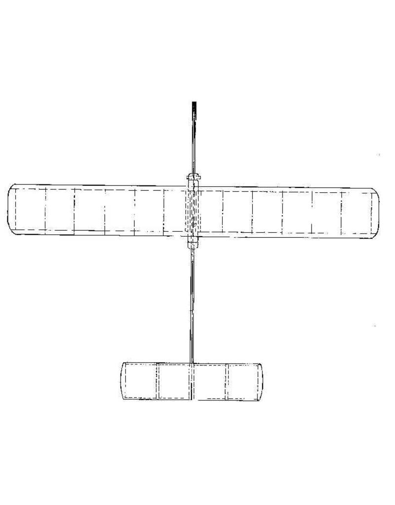 MBT Zweefvliegtuig "De Vink" - Bouwtekening Schaal 1 : N/A (50.80.005)