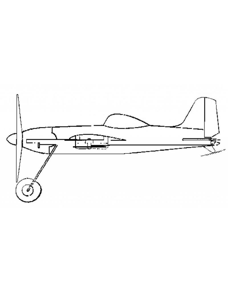 MBT Motormodel "BeeBob" voor lijnbesturing - Bouwtekening Schaal 1 : N/A (50.81.001)