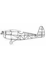 NVM 50.81.002 Comper Swift Sport Aircraft; RC Steuer