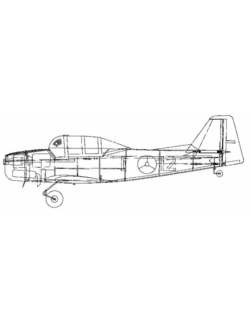 NVM 50.81.007 Fokker S11 militaire trainer