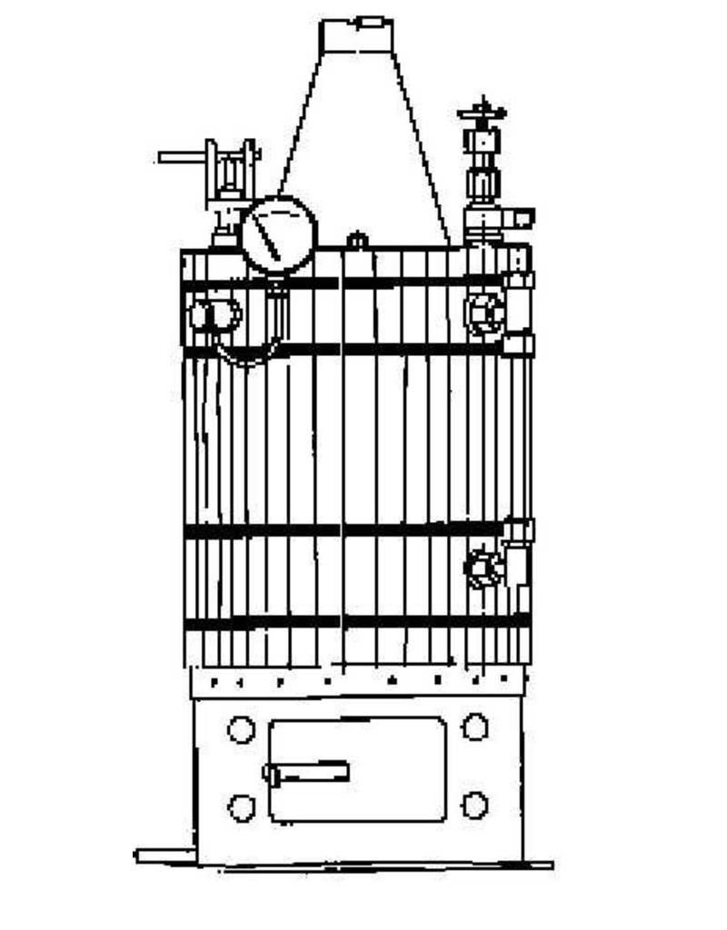 MBT 60.00.001 vertical steam boiler