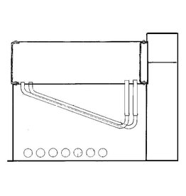 MBT Horizontale waterpijpketel - Bouwtekening Schaal 1 : N/A (60.00.003)