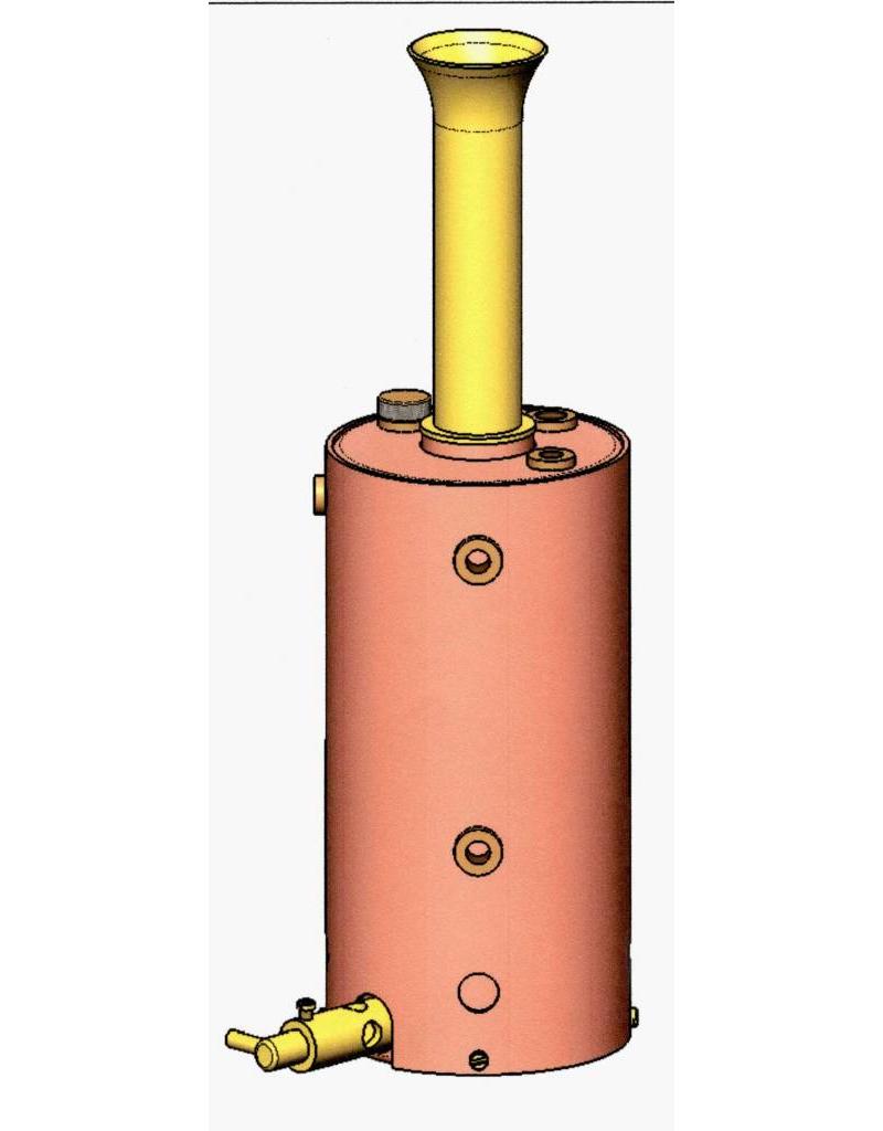 MBT Kleine verticale stoomketel - Bouwtekening Schaal 1 : N/A (60.00.010)