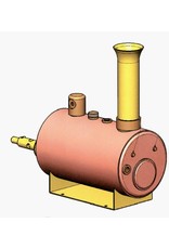 MBT Kleine horizontale stoomketel - Bouwtekening Schaal 1 : N/A (60.00.011)