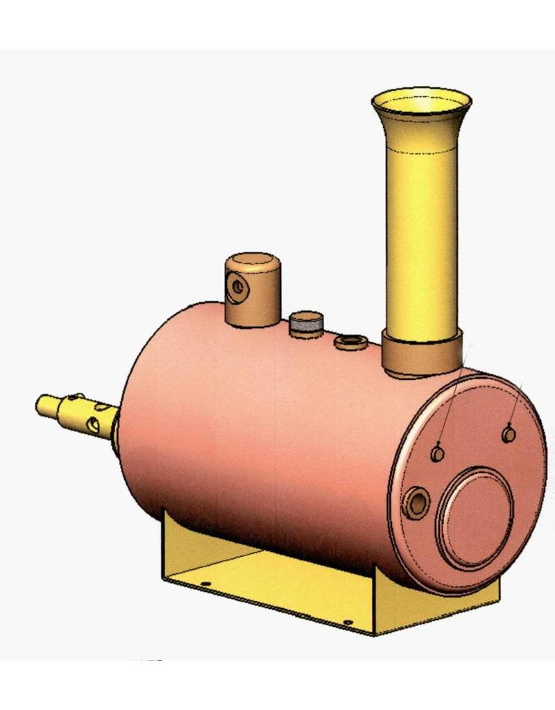 MBT Kleine horizontale stoomketel - Bouwtekening Schaal 1 : N/A (60.00.011)