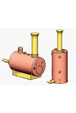 NVM 60.00.012 CD - Twee kleine stoomketels voor 3 bar werkdruk