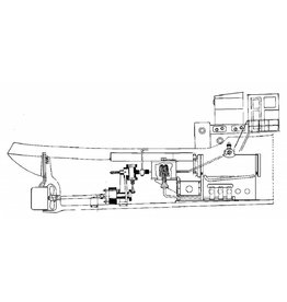 NVM 60.01.004 dubbelwerkende oscillerende stoommachine incl horiz. ketel