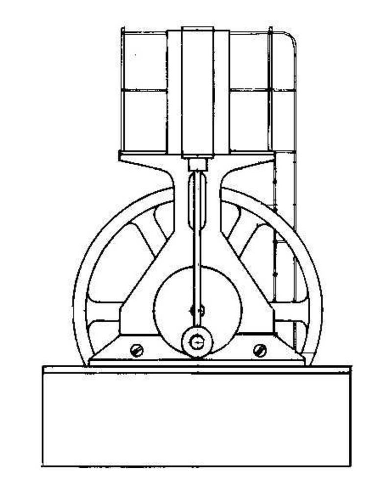 MBT Simplex - Duplex Dampfmaschine - Bauzeichnung Maßstab 1 : N/A (60.01.013)