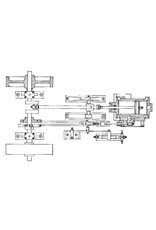 MBT Horizontale stoommachine Vesta - Bouwtekening Schaal 1 : N/A (60.01.014)