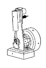 MBT CD-Variaties op oscillerende stoommachine - Bouwtekening Schaal 1 : N/A (60.01.016/A)