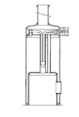 MBT Dubbelwerkende 2 cyl. oscillerende stoommachine met ketel - Bouwtekening Schaal 1 : N/A (60.01.017)
