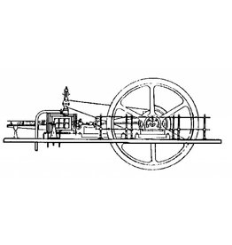 MBT Horizontale stoommachine Bromo - Bouwtekening Schaal 1 : N/A (60.01.018)