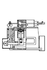 MBT Snellopende 2 cyl. stoommachine Phoenix met ketel - Bouwtekening Schaal 1 : N/A (60.01.022)