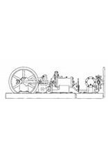 MBT Horizontale stoommach. Genjo - Bouwtekening Schaal 1 : N/A (60.01.023)