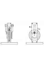 MBT 60.01.025 Mirror, verticale 2 cil. oscillerende stoommachine