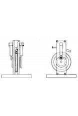 MBT Mirror, verticale 2 cil. oscillerende stoommachine - Bouwtekening Schaal 1 : N/A (60.01.025)