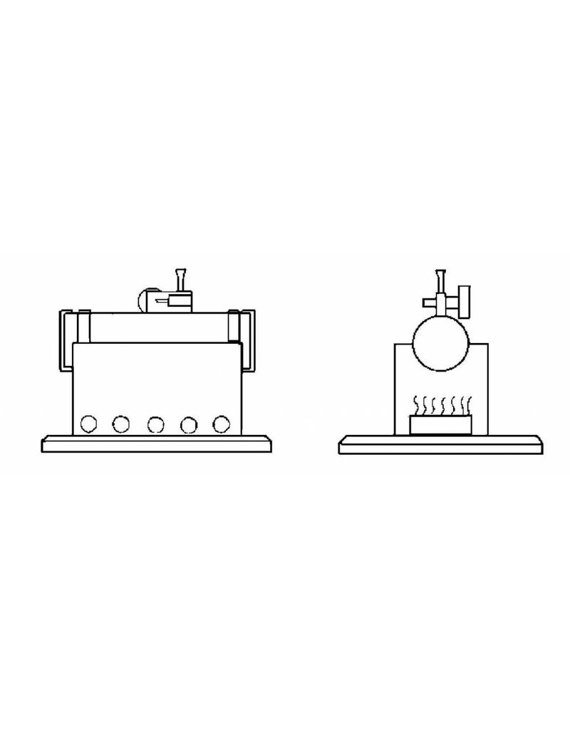 MBT 60.01.026 super miniatuur stoommachine met ketel