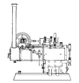 NVM 60.01.030 horizontal Dampfmaschine "Vreewijk 21"