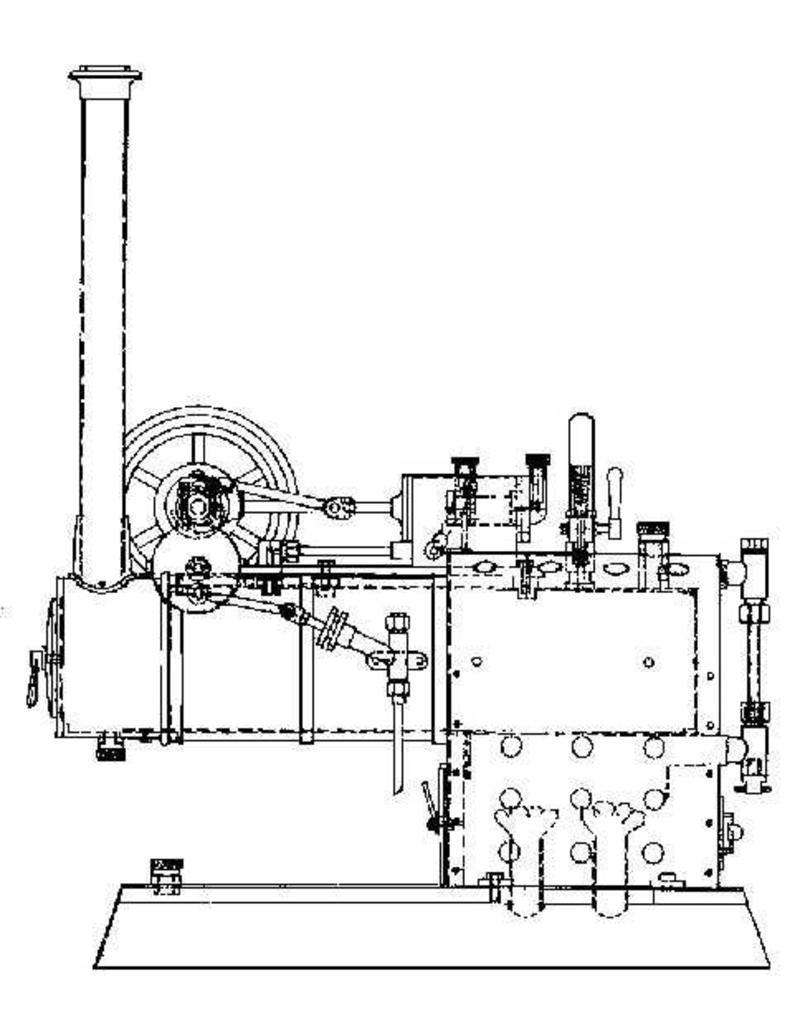 NVM 60.01.030 horizontal Dampfmaschine "Vreewijk 21"