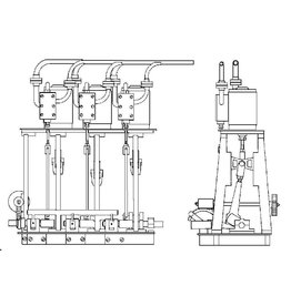 NVM 60.01.031 3-Zylinder-Dampfmaschine mit Hackworth Dampfverteilung