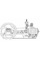MBT Horizontale stoommachine "Ajax" - Bouwtekening Schaal 1 : N/A (60.01.041)