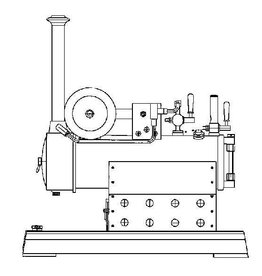 NVM 60.01.042 horizontale stoommachine "Rianne" met ketel