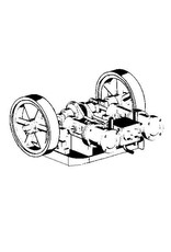 NVM 60.01.044 / A CD-2-Zylinder-Version horizontal Dampfmaschine