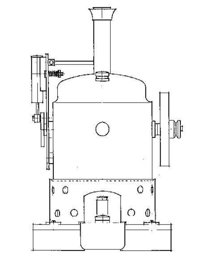 NVM 60.01.045 einfache Kessel mit schwingenden Maschine