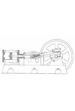 NVM 60.01.050 horizontal Dampfmaschine Oda