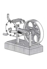 MBT CD-Zweizylinder-Taumelkolben-Dampfmaschine; Zeichnungen und Animationen - Bauzeichnung Maßstab 1 : N/A (60.01.054)