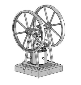 NVM 60.01.059 CD - Experimental Dampfmaschine mit Ringschieber