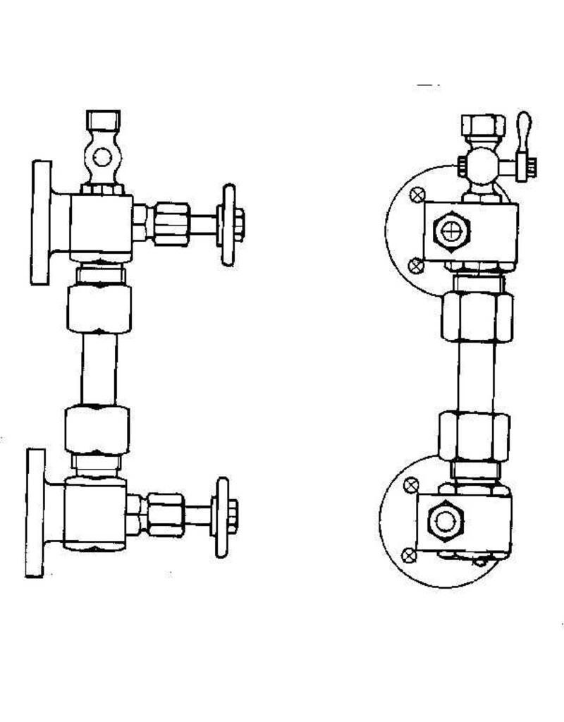 MBT Peilglas - Bouwtekening Schaal 1 : N/A (60.03.001)
