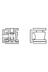 MBT Voedingklepkast - Bouwtekening Schaal 1 : N/A (60.03.002)