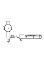 MBT Gasbrander voor Mamod stoomlocomotief - Bouwtekening Schaal 1 : N/A (60.03.006)