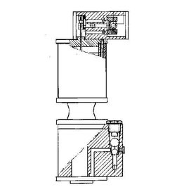 MBT Stoomvoedingpomp voor 5" en 7,5" locomotieven - Bouwtekening Schaal 1 : N/A (60.04.008)