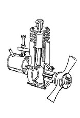 MBT Benzinmotor BB 8,4 - Bauzeichnung Maßstab 1 : N/A (60.10.001)