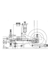 MBT 4-Takt Gasmotor mit Glührohrzündung - Bauzeichnung Maßstab 1 : N/A (60.10.006)