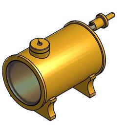 MBT Benzinedampcarburateur - Bouwtekening Schaal 1 : N/A (60.10.015)
