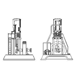 NVM 60.12.001 vertikalen Heißluftmotor