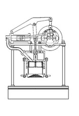 MBT Heteluchtmotor volgens principe John Ericson - Bouwtekening Schaal 1 : N/A (60.12.003)