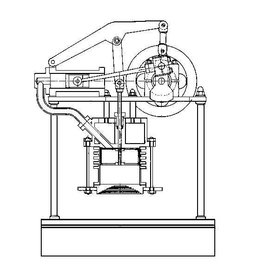 NVM 60.12.003 heteluchtmotor volgens principe John Ericson