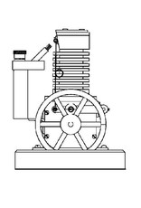 NVM 60.12.004 Happer motor, vacuummotor, of vlamhapper