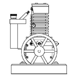 NVM 60.12.004 Happer motor, vacuummotor, of vlamhapper