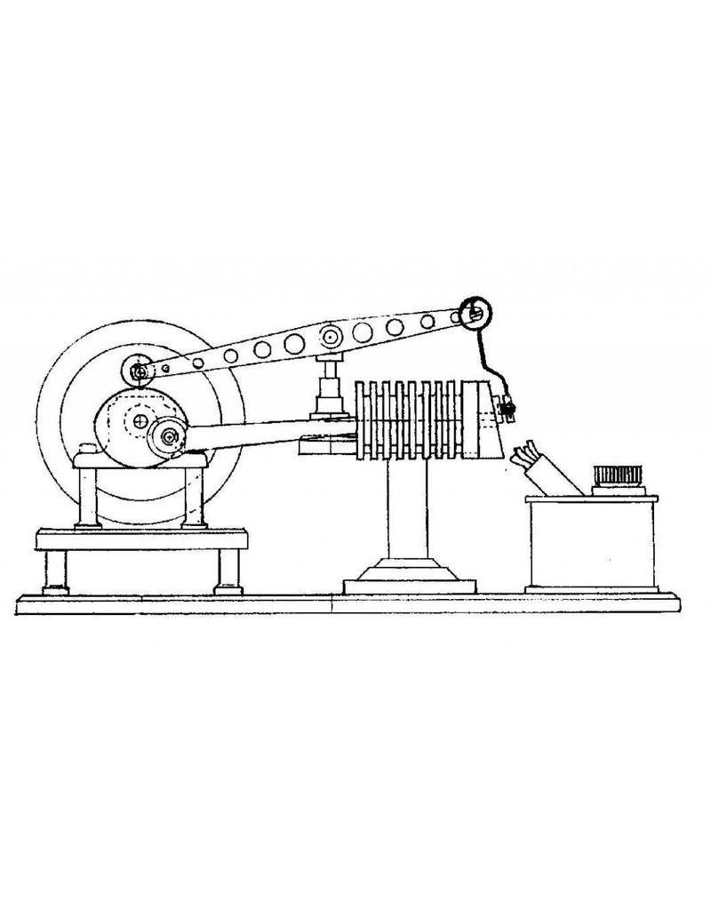 MBT 2-cilinder Happermotor - Bouwtekening Schaal 1 : N/A (60.12.008)